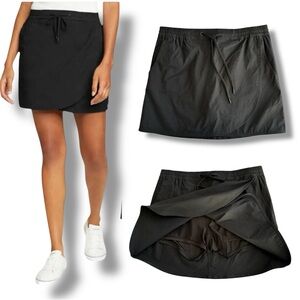 Eddie Bauer Womens Tulip Hem Skirt Inbuilt Shorts Skorts